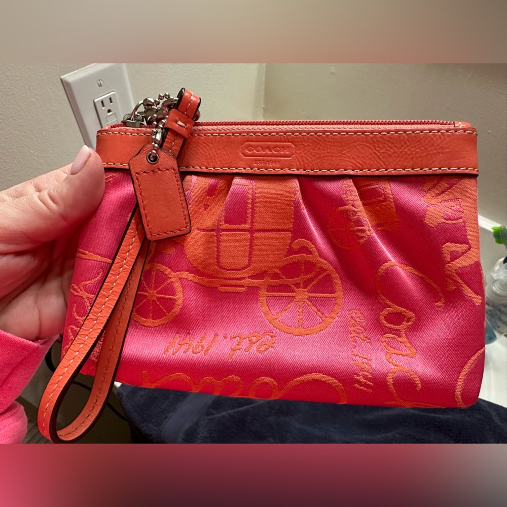 Coach wristlets